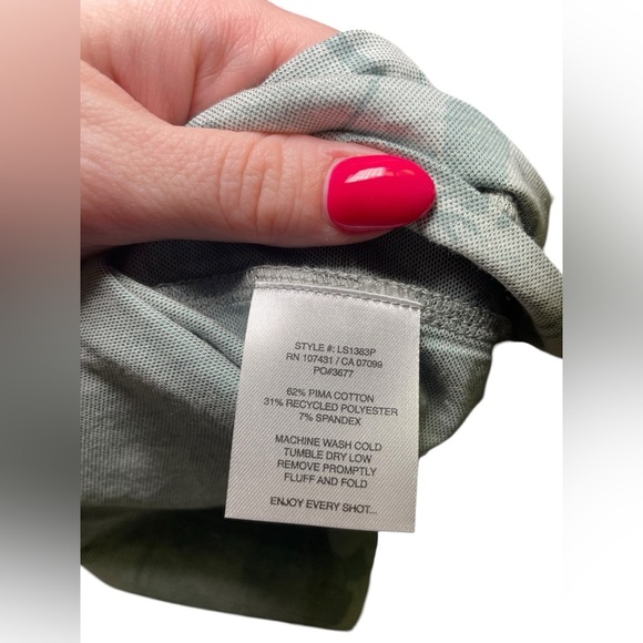 Linksoul New Men's Green Floral Polo Shirt Size Small NWT - Picture 7 of 7